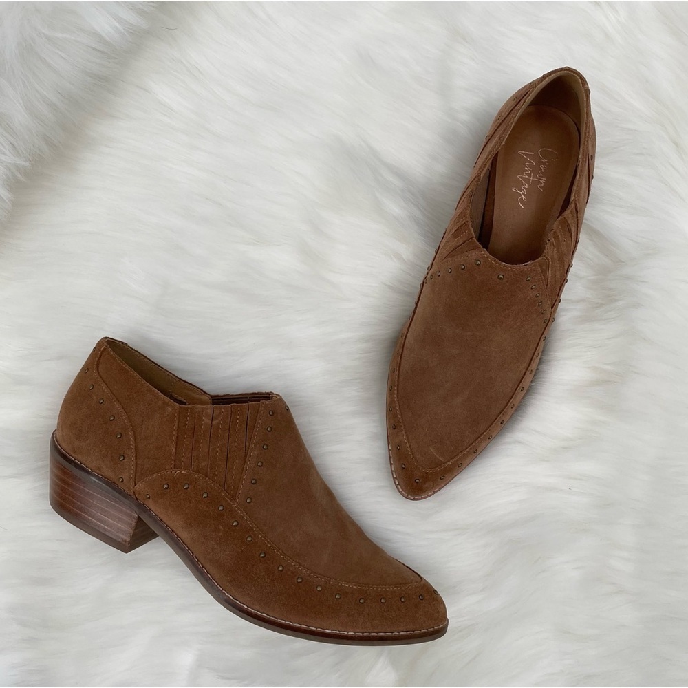 Crown Vintage Kavita Brown Ankle Boots - Picture 2 of 14